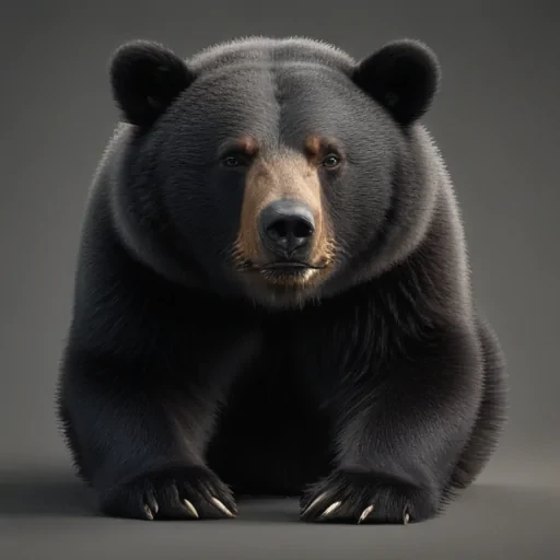 black bear png