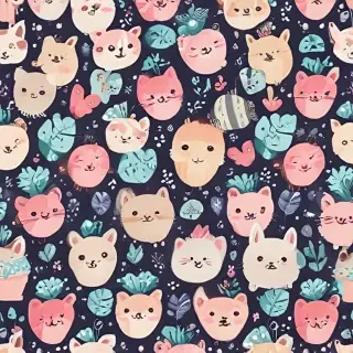 cute pattern wallpaper
