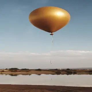 golden balloon