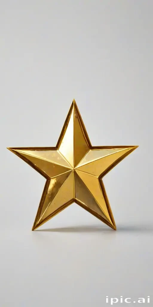 golden star transparent