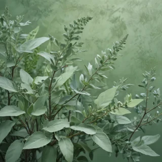 sage green background aesthetic