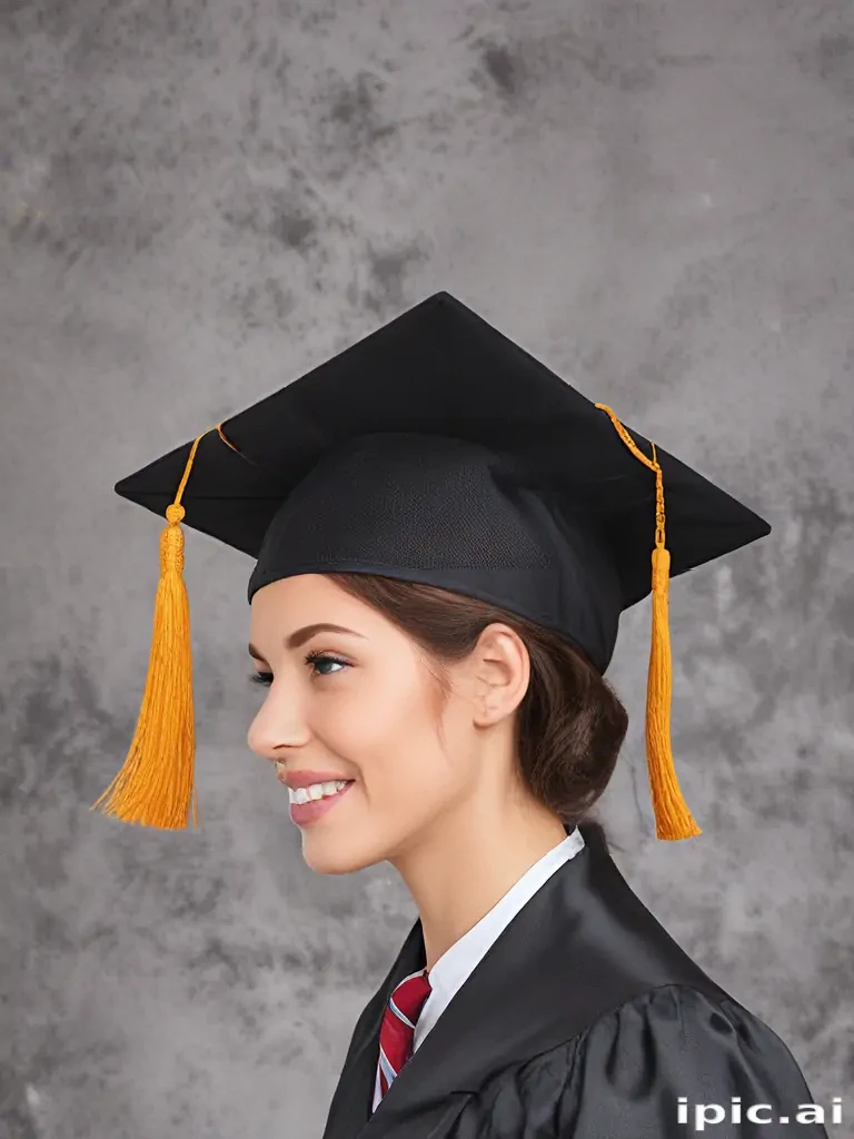 grad hat png