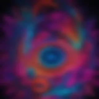 neon colorful background
