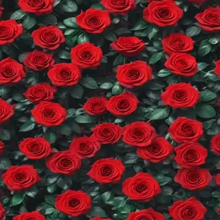 red roses aesthetic