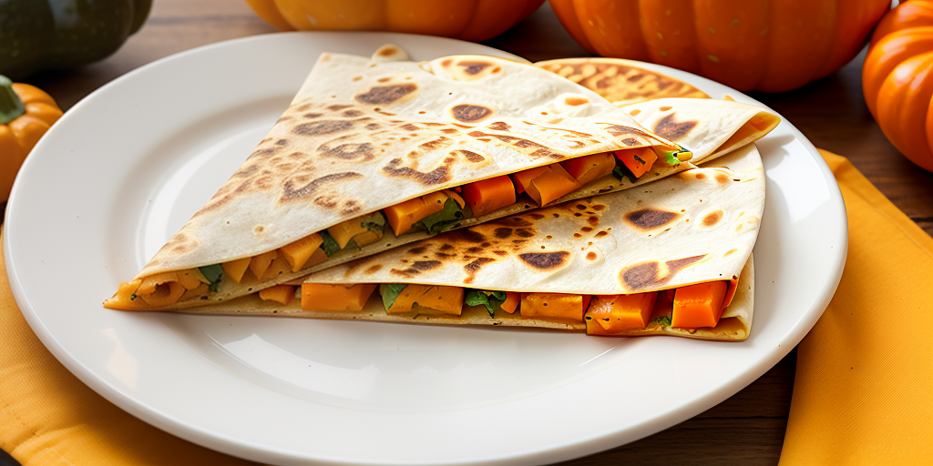 quesadilla de flor de calabaza