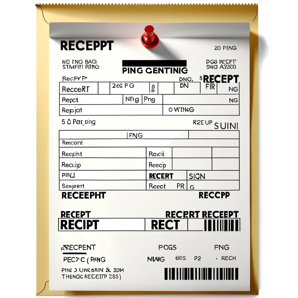 receipt png