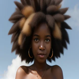afro png