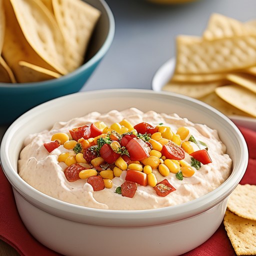corn dip with cream cheese and rotel