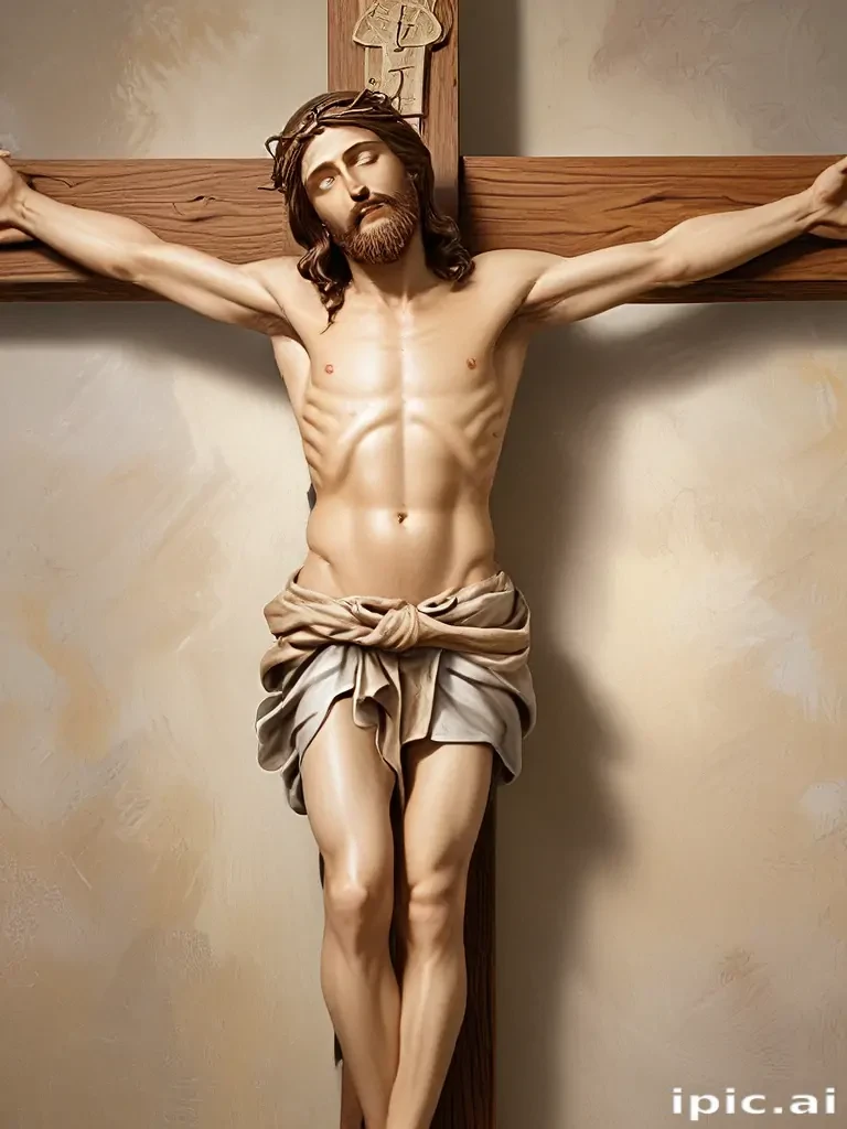 pictures of jesus on a cross
