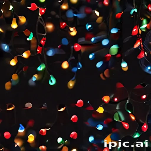 christmas lights iphone wallpaper