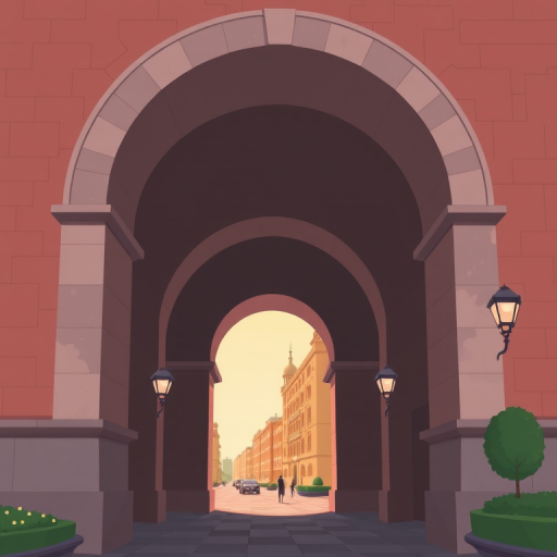 archway clipart
