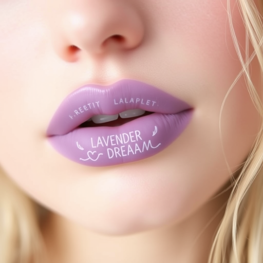 Soothing "Lavender Dream" lip design offers a soft, matte lilac hue with a slightly blurred edge, creating a dreamy, romantic look that's perfect for ethereal and whimsical styles