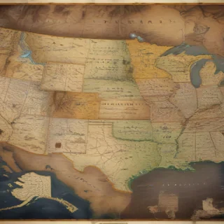 map of the united states of america