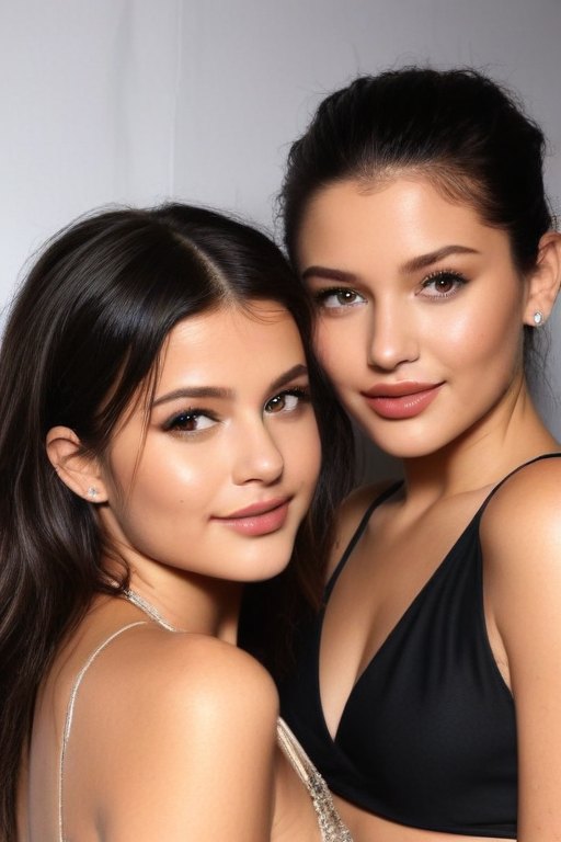 selena gomez and bella hadid