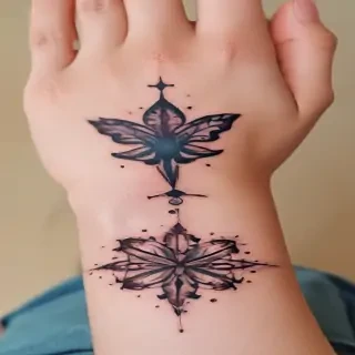 transparent tattoos