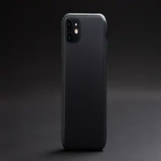 black background phone