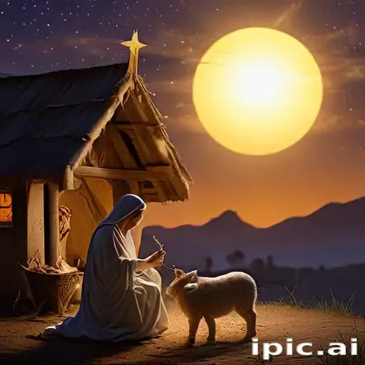 free nativity scene background images