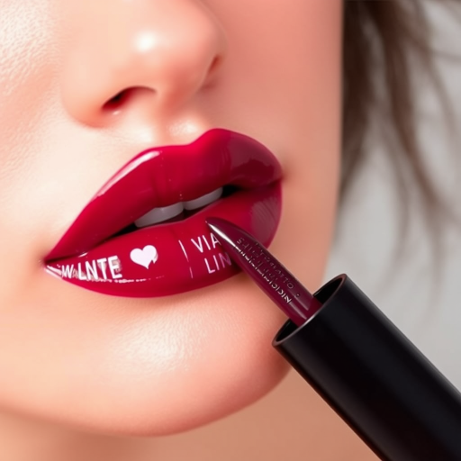 Berry-toned lip ink named "Wine Stained," creating a just-bitten effect with a lightweight, transfer-proof formula