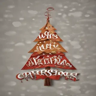 text merry christmas png