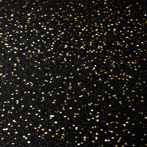 black background with glitter