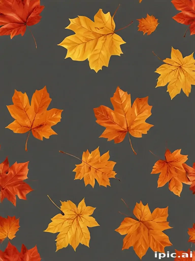 fall leaves png transparent