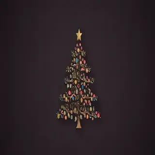 iphone simple christmas wallpaper