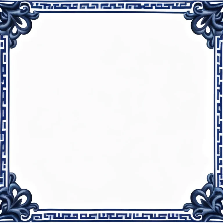 blue border