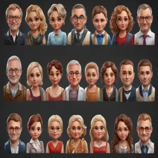 family emojis