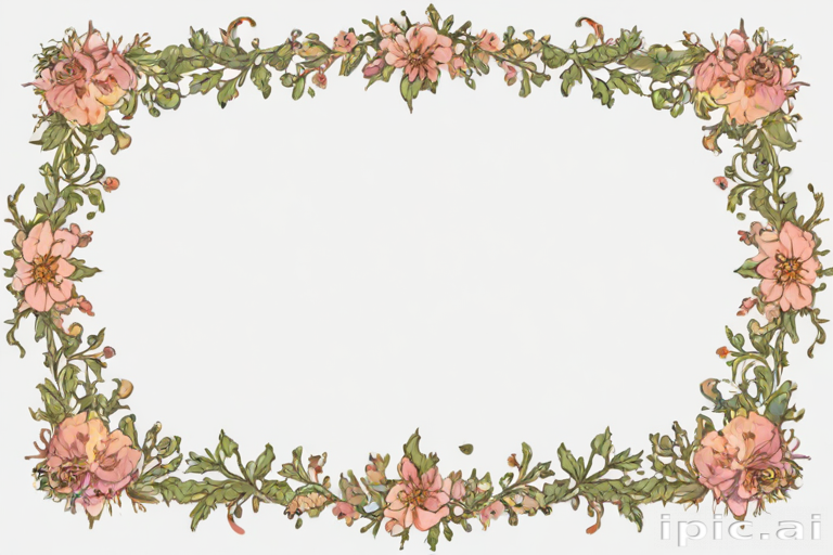 aesthetic border png