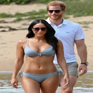 megan markle bikini
