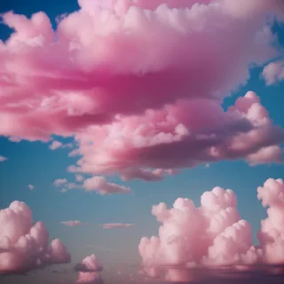 pink aesthetic clouds