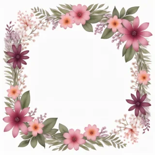 png flower border