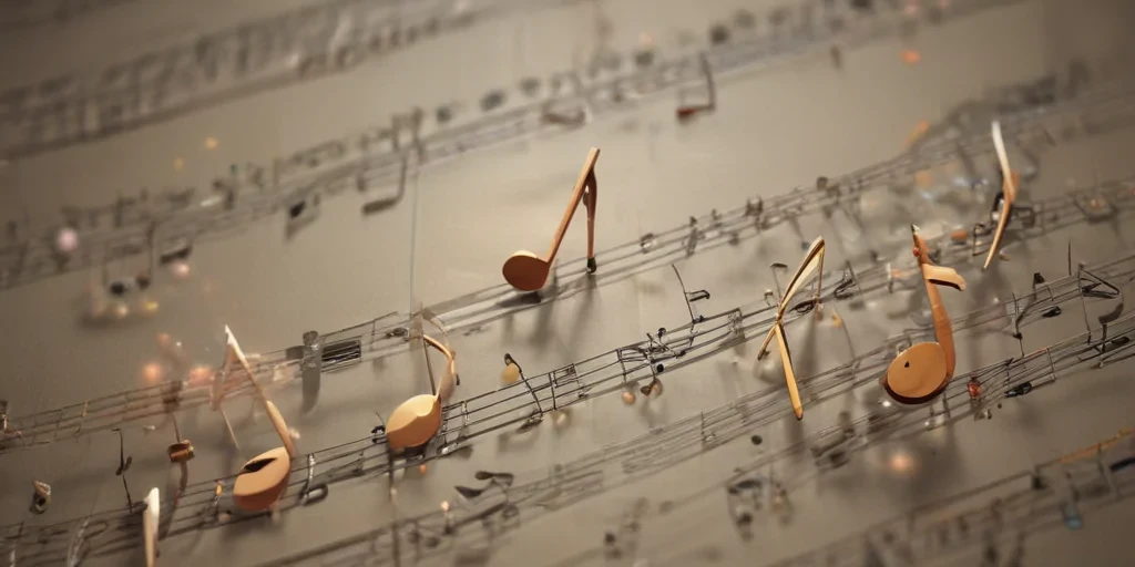 music notes transparent