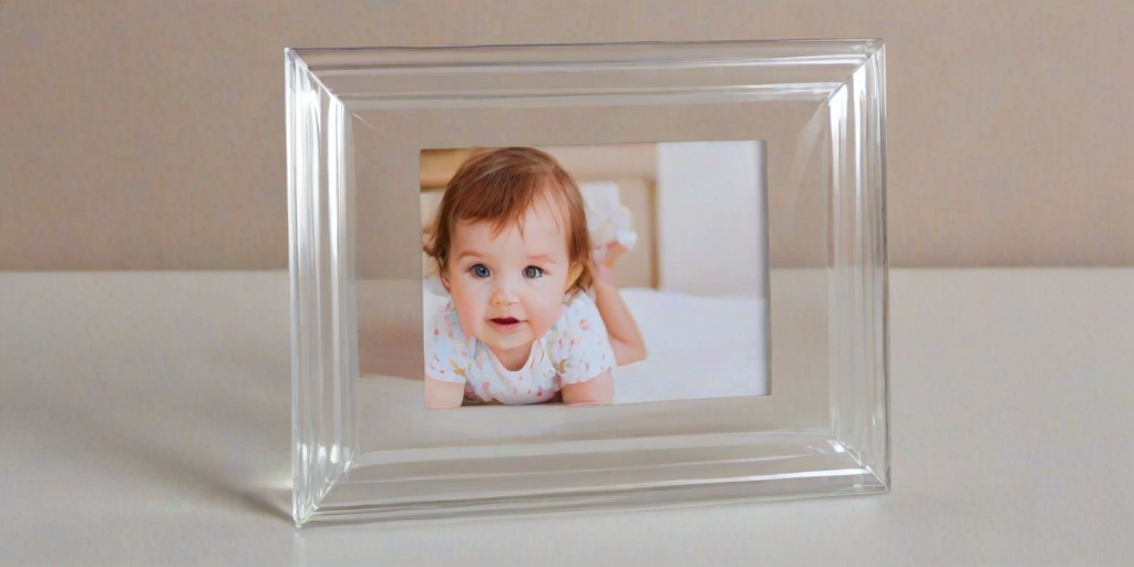transparent photo frame