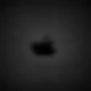 black ios wallpaper