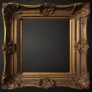 antique frame png