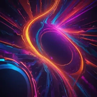neon colorful background