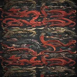 dragons background