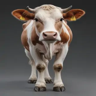 transparent cow png