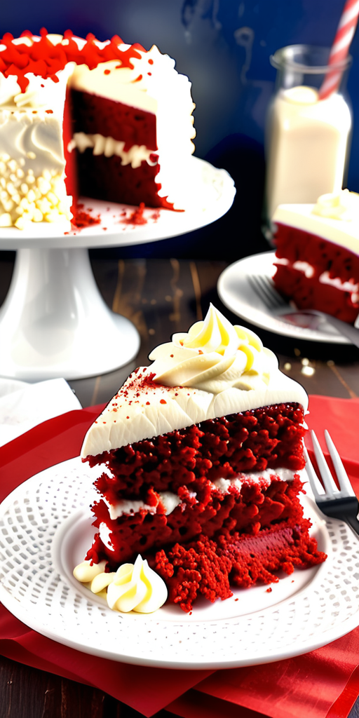 red velvet tres leches cake