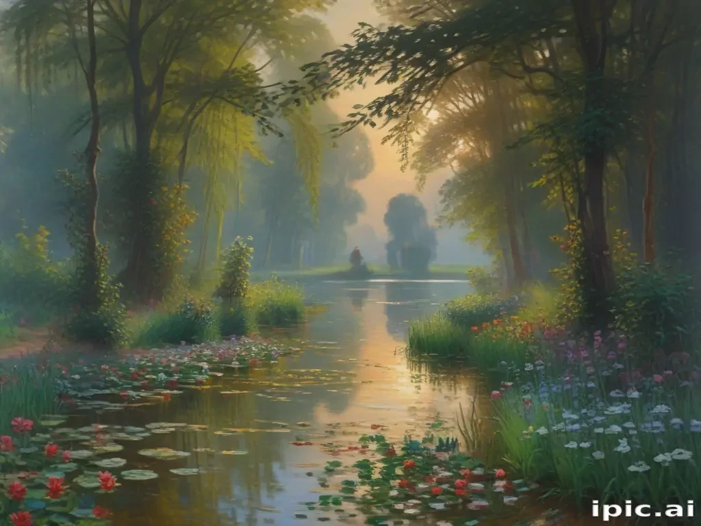 monet paintings wallpaper