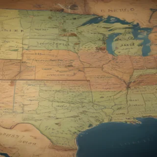 united states map with state names