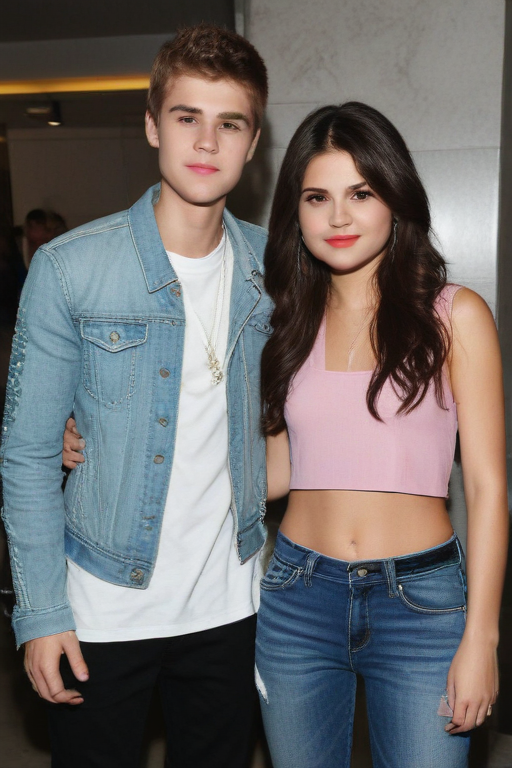selena gomez and bieber