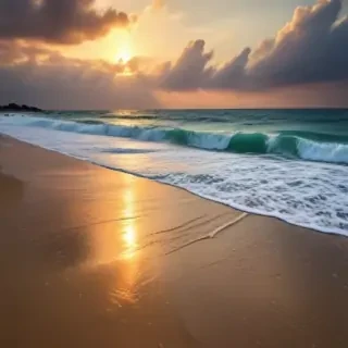 beach iphone