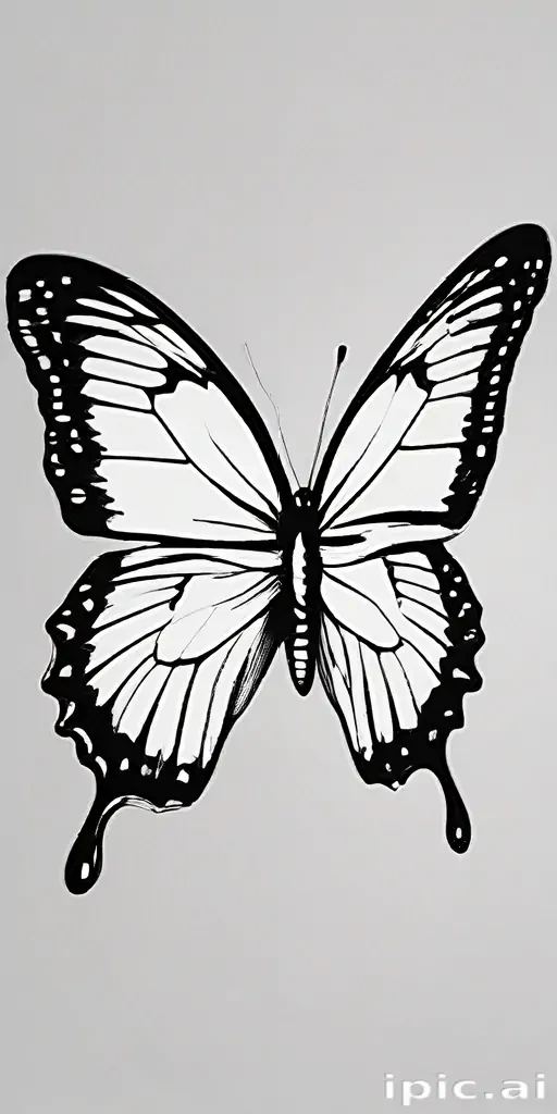 butterfly png outline