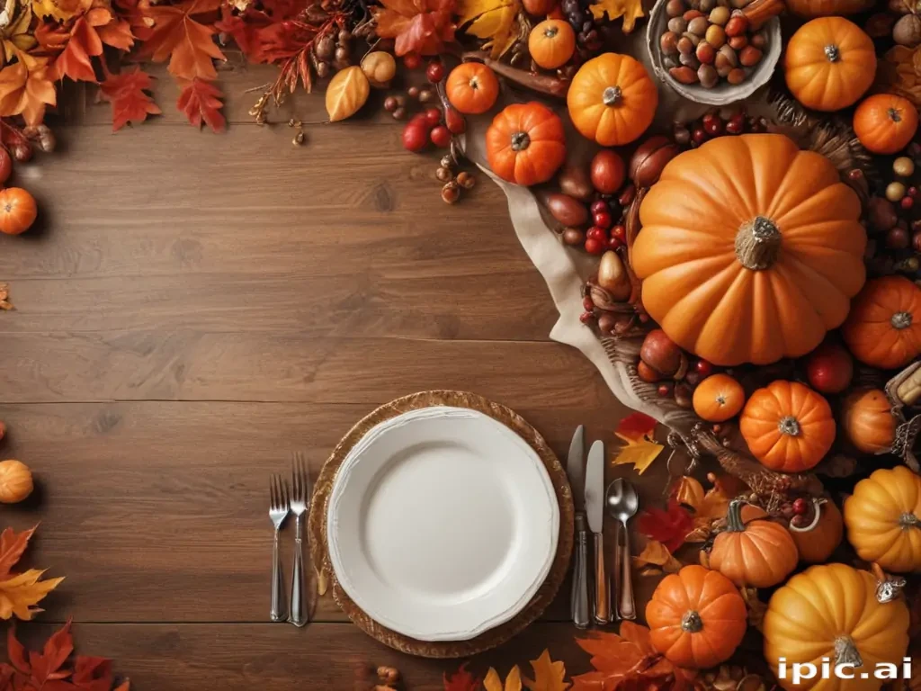 thanksgiving background aesthetic