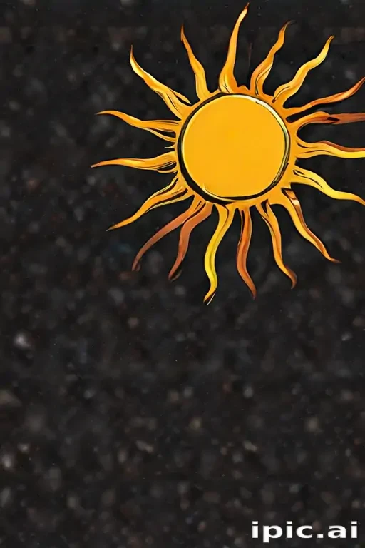 transparent background sun clipart