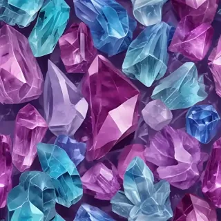 crystals background