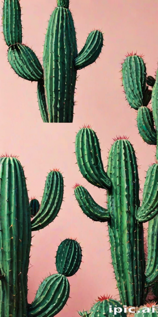 aesthetic cactus wallpaper