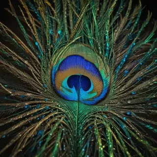 peacock feather images